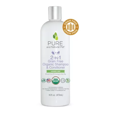 Pure And Natural Pet 2in1 Organic Dog Shampoo And Conditioner