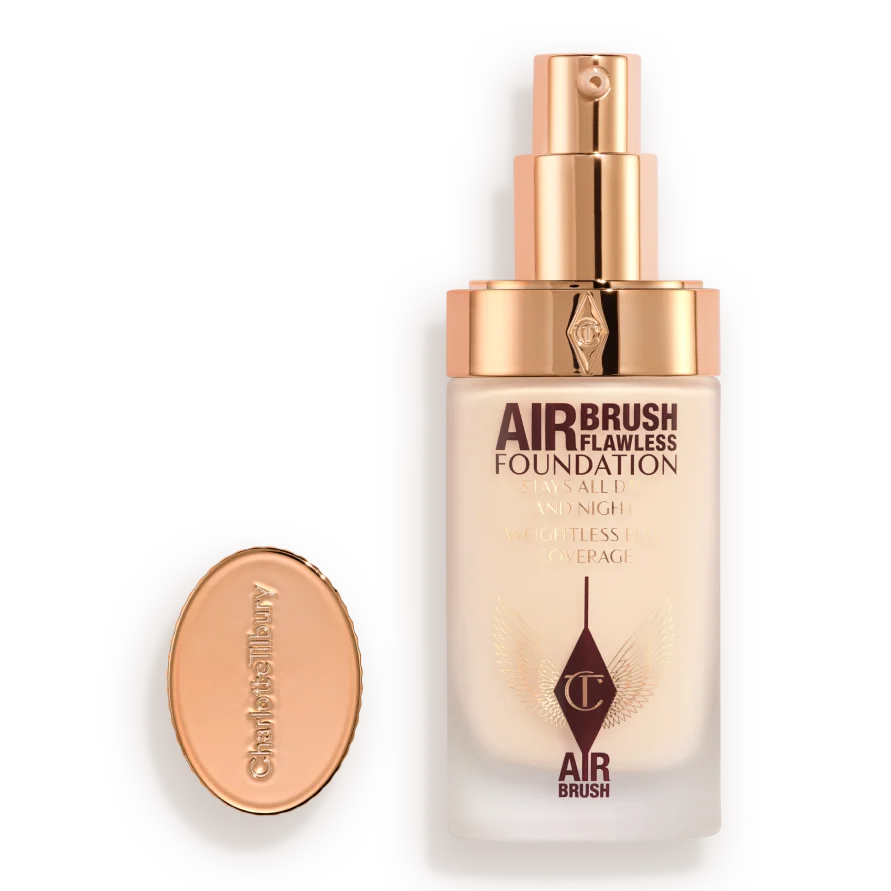 Airbrush Flawless Foundation 2 Warm: Full-coverage Matte Foundation