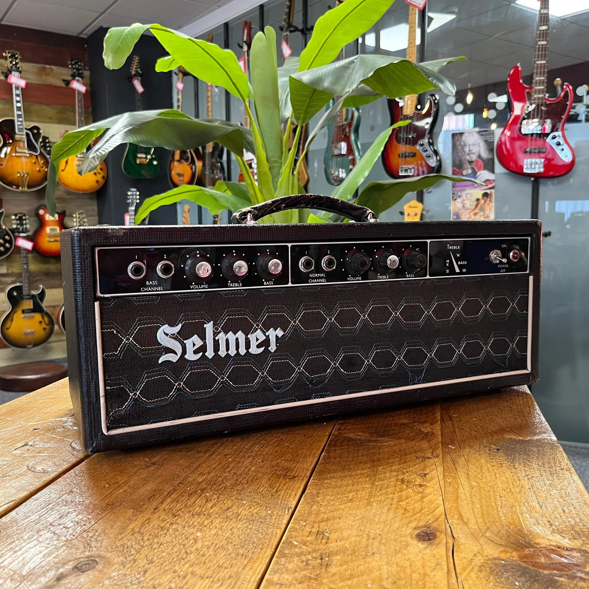 Selmer Treble N Bass Mii "black And Blue" 1966