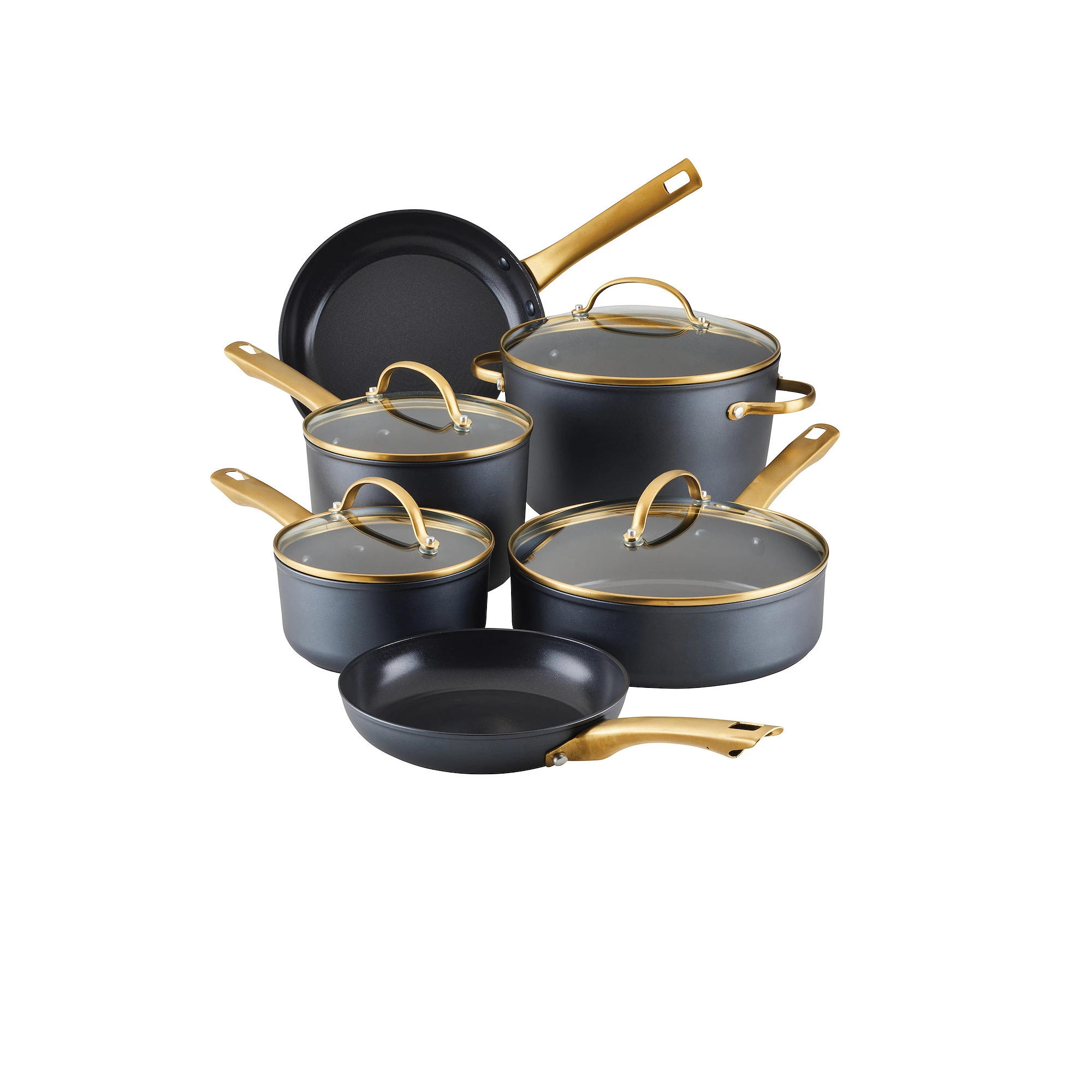 Farberware Forged Induction 12 Pc Ceramic Nonstick Cookware Set