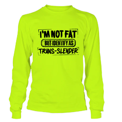 Transslender - Hi-vis Long Sleeve - Heather Gray/3x