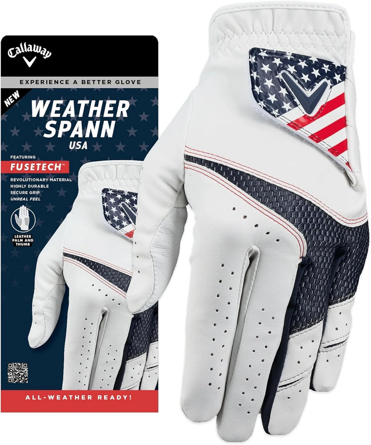 Callaway Golf Mlh Usa Weather Spann Glove