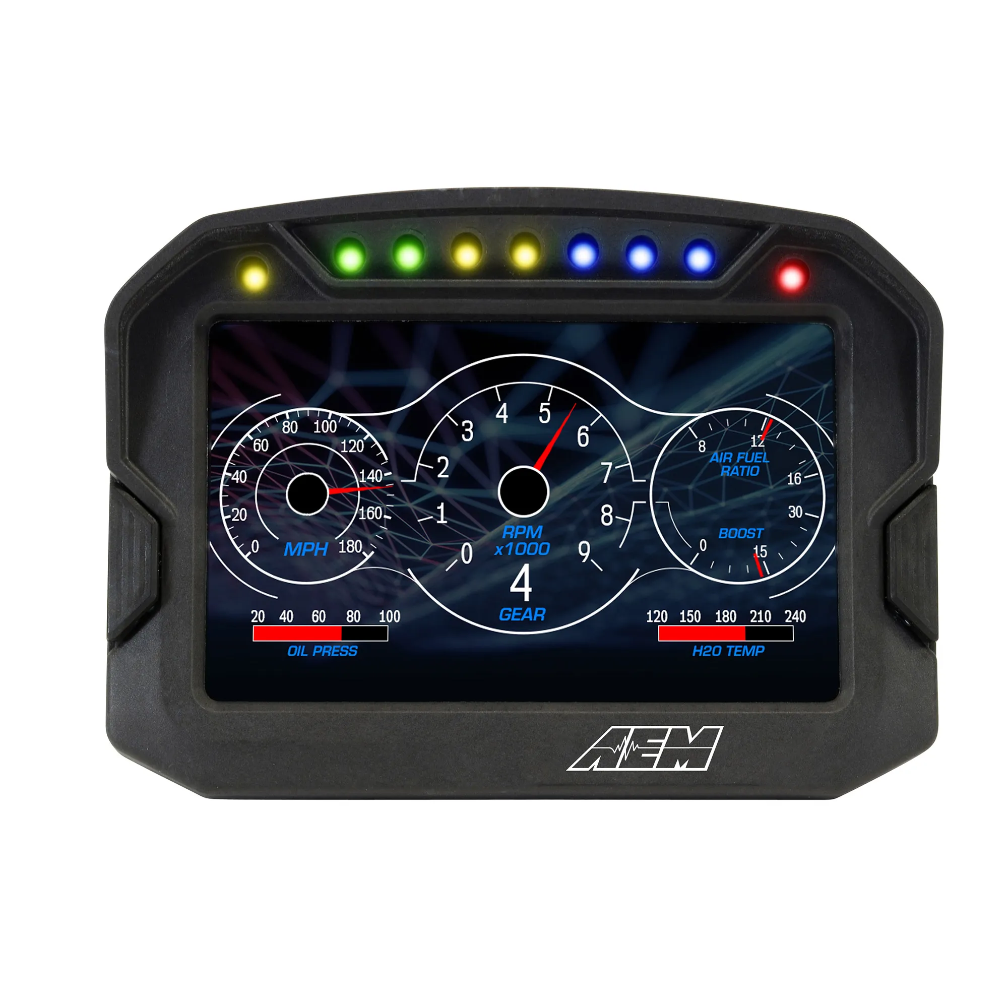 Aem Electronics Cd-5 Carbon Digital Dash Display With Data Logging
