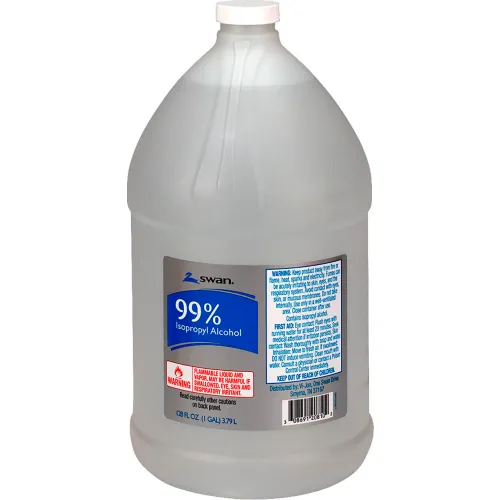 Swan 99% Isopropyl Alcohol, 1 Gallon Bottle, 4/case