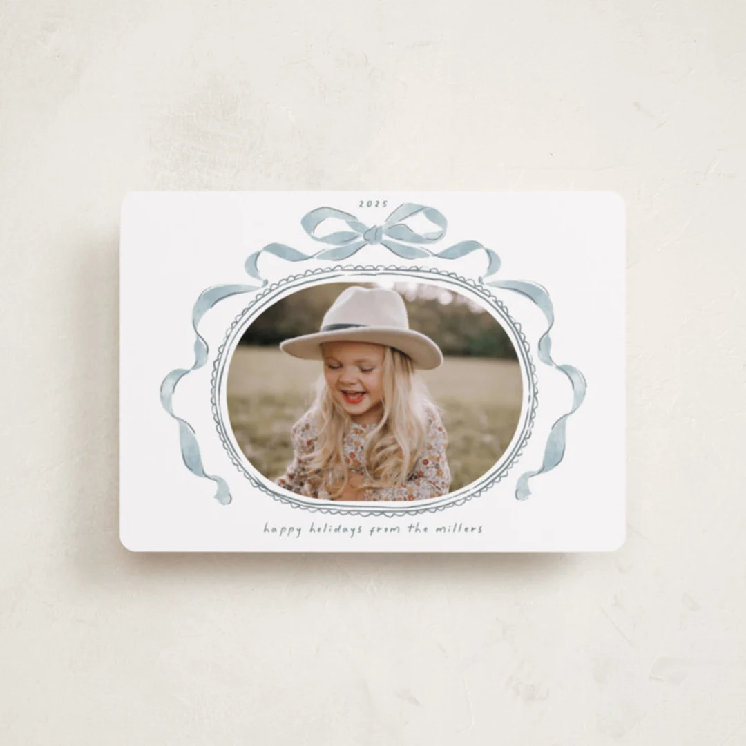Whimsical Bow Holiday Petite Cards