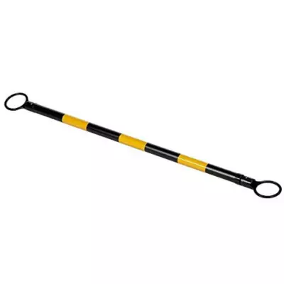 Xpose Safety Retractable Barrier For Traffic Cones Black/yellow 53 In. To 84 In.