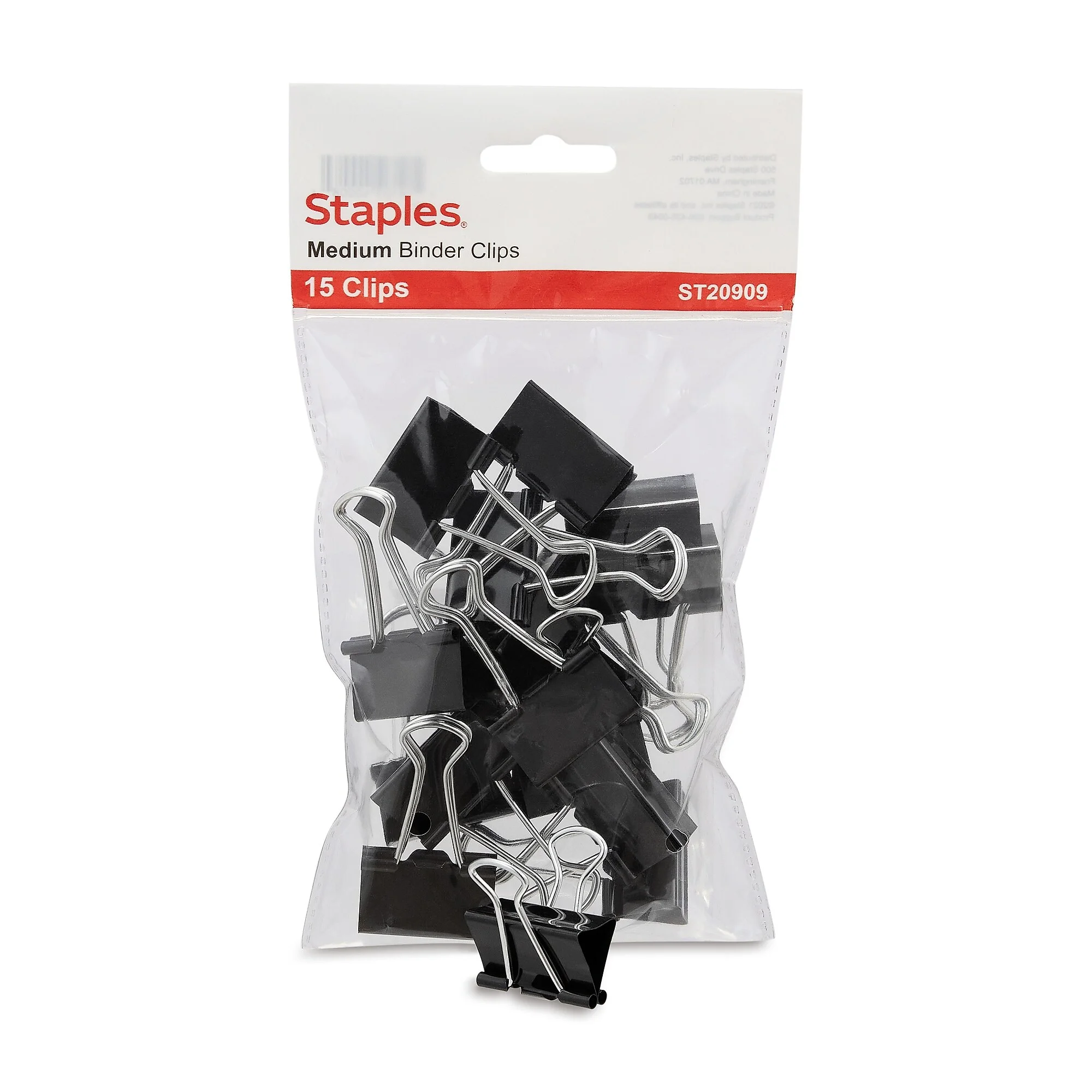 Staples Medium Binder Clips