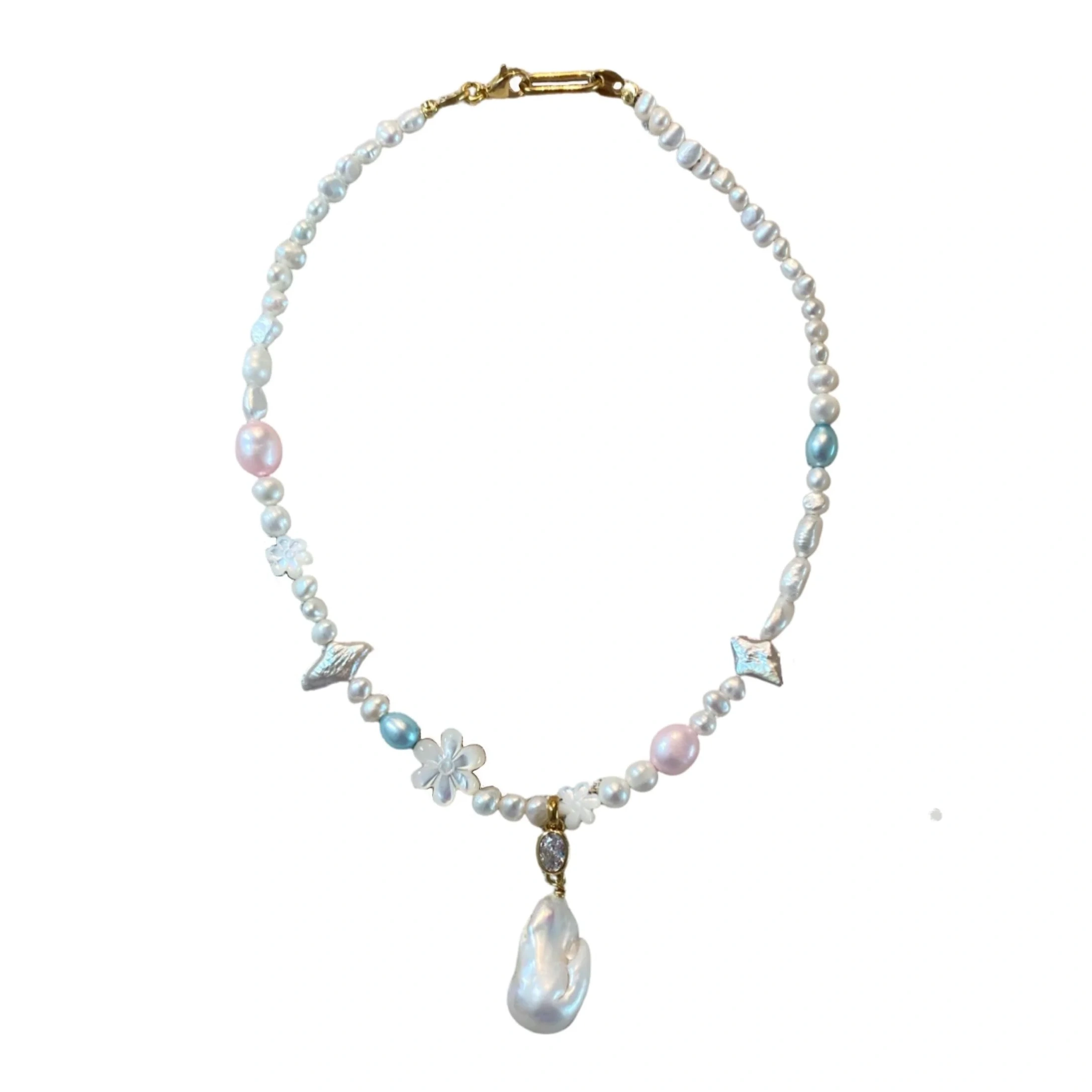 Amalfi Pearly Necklace — N O T T E