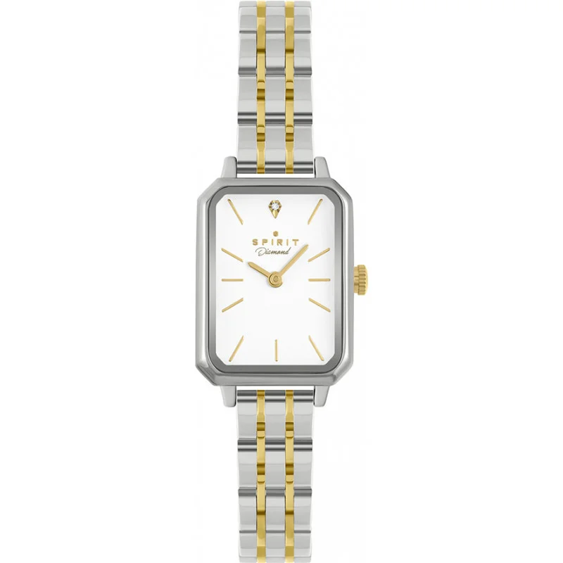 Spirit Sp4003 Silver Gold Watch