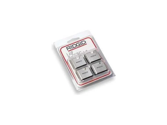 Ridgid 37830 Pipe Thread Die,3/4 In,alloy,4 Pc