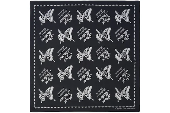 Verdy X Post Malone Bandana Black