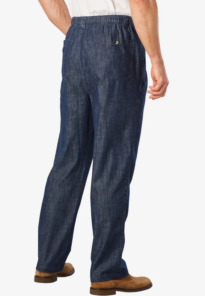 Knockarounds Full-elastic Waist Pleated Pants