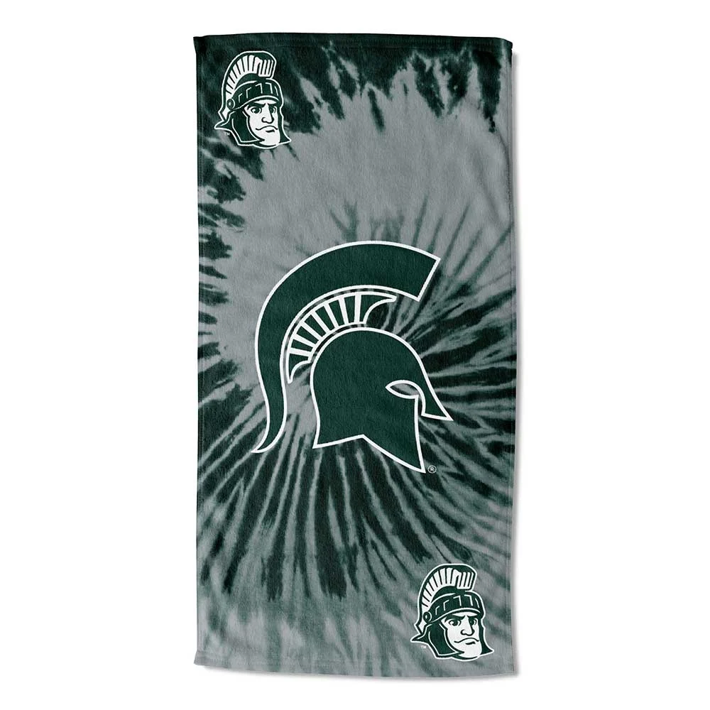Ncaa Michigan State Spartans Psychedelic Beach Towel 30x60 Inches