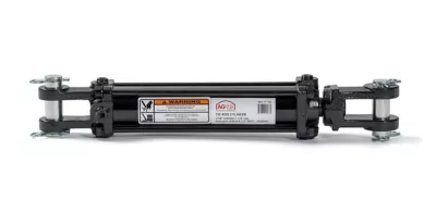 Tooltuff Direct 2 X 8in. Tie Rod Cylinder, 1-1/8 In. Rod Diameter, Dual Port, Sae8 & 1/2 In. Npt, 2500 Psi