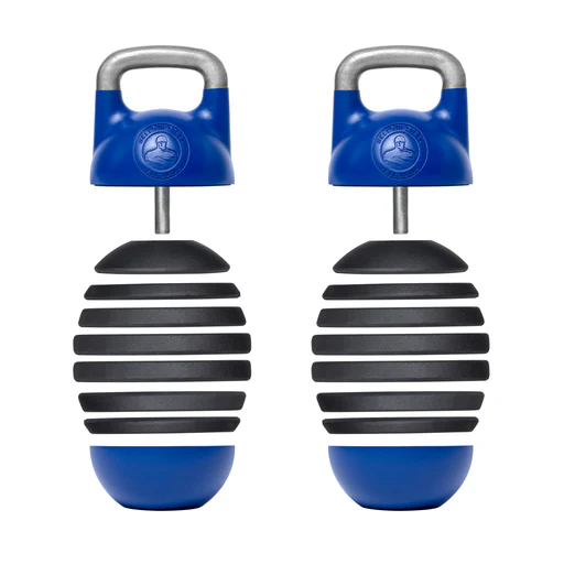 Adjustable Competition Kettlebell - Blue/12-32 Kg Adjustable Kettlebell/pair (save 10%)