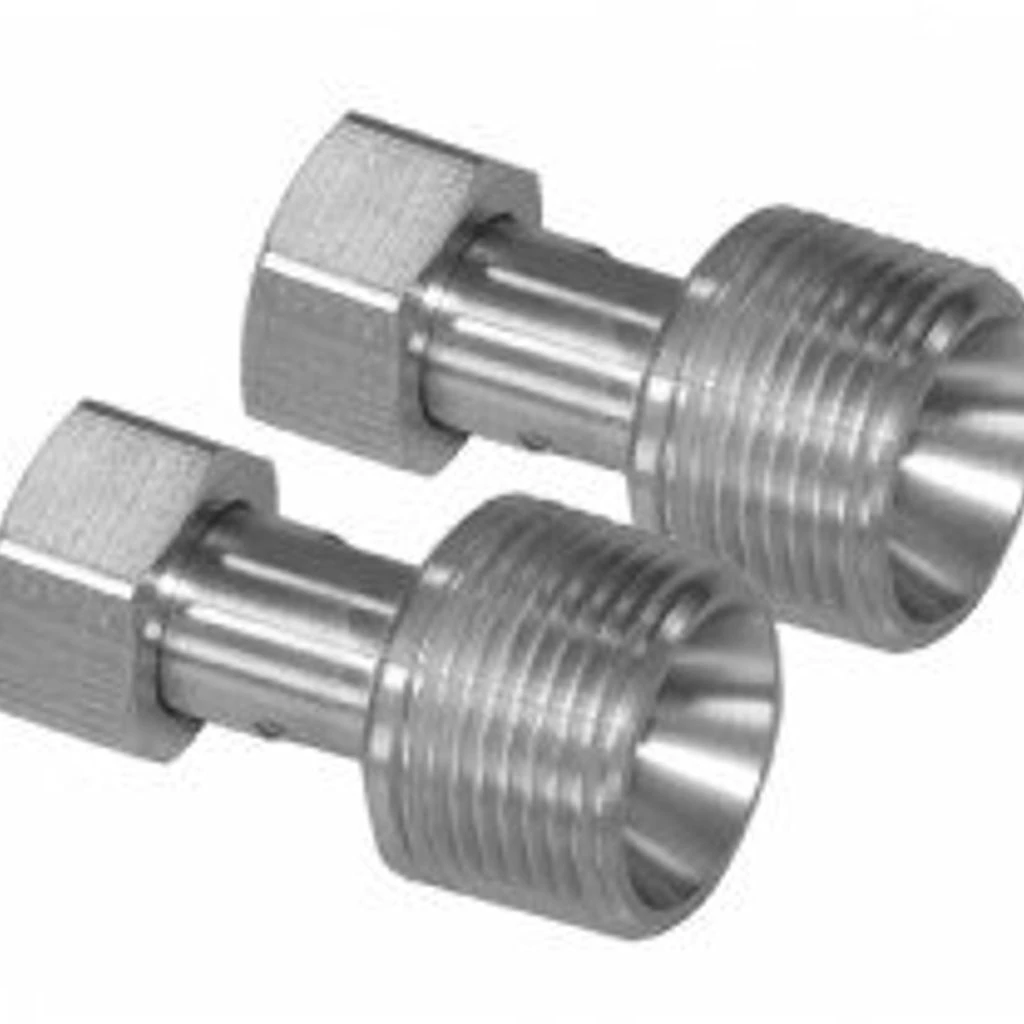 Julabo 8890062 Female To Male Adapters, M24 X 1.5 To 1" Npt, 2-pack