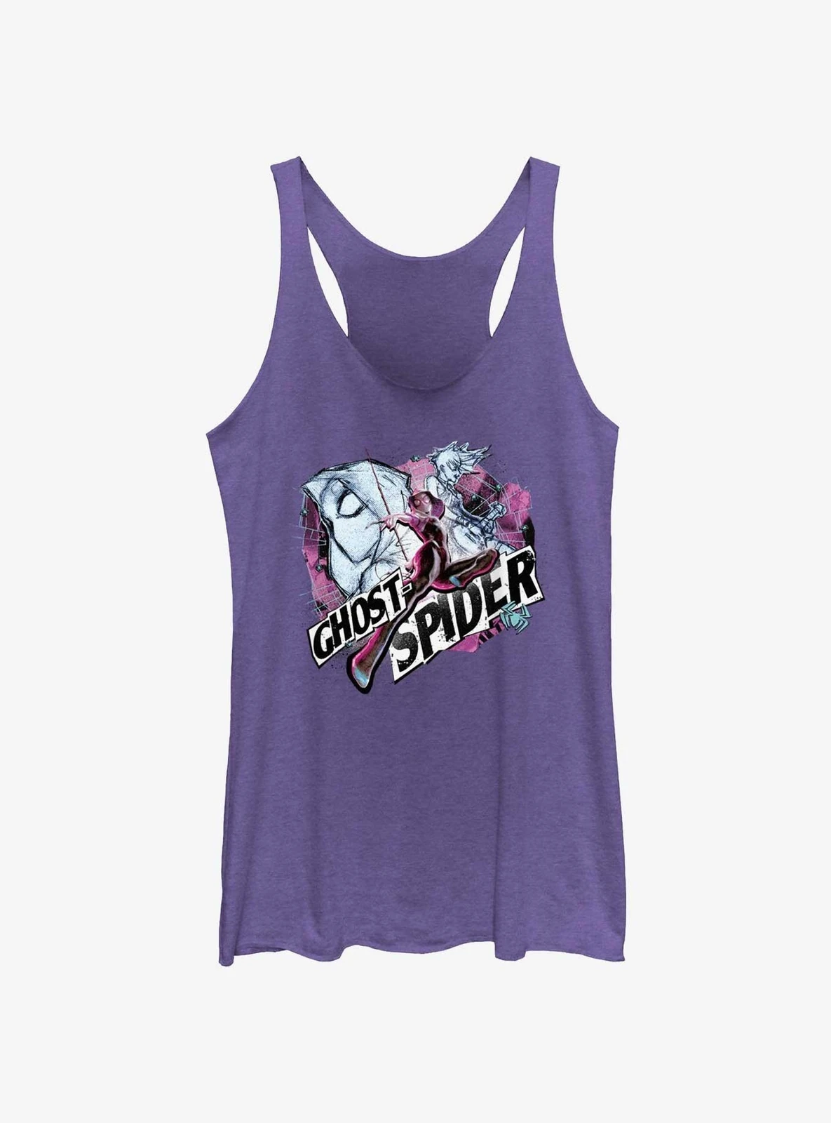 Marvel Spider-man Ghost Spider Gwen Womens Tank Top