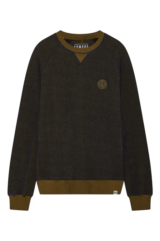 Anton - Organic Cotton Sweat Khaki