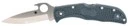 Spyderco C243pgyw Endela Lightweight 3.41 In Folding Clip Point Plain Vg-10 Ss Blade Blue/gray Frn Handle