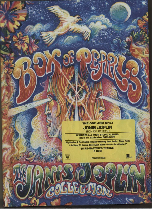 Janis Joplin Box Of Pearls Uk 5-cd Set