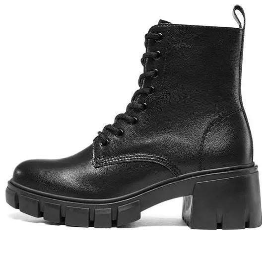 (wmns) Skechers Top Notch Martin Boots 'black'