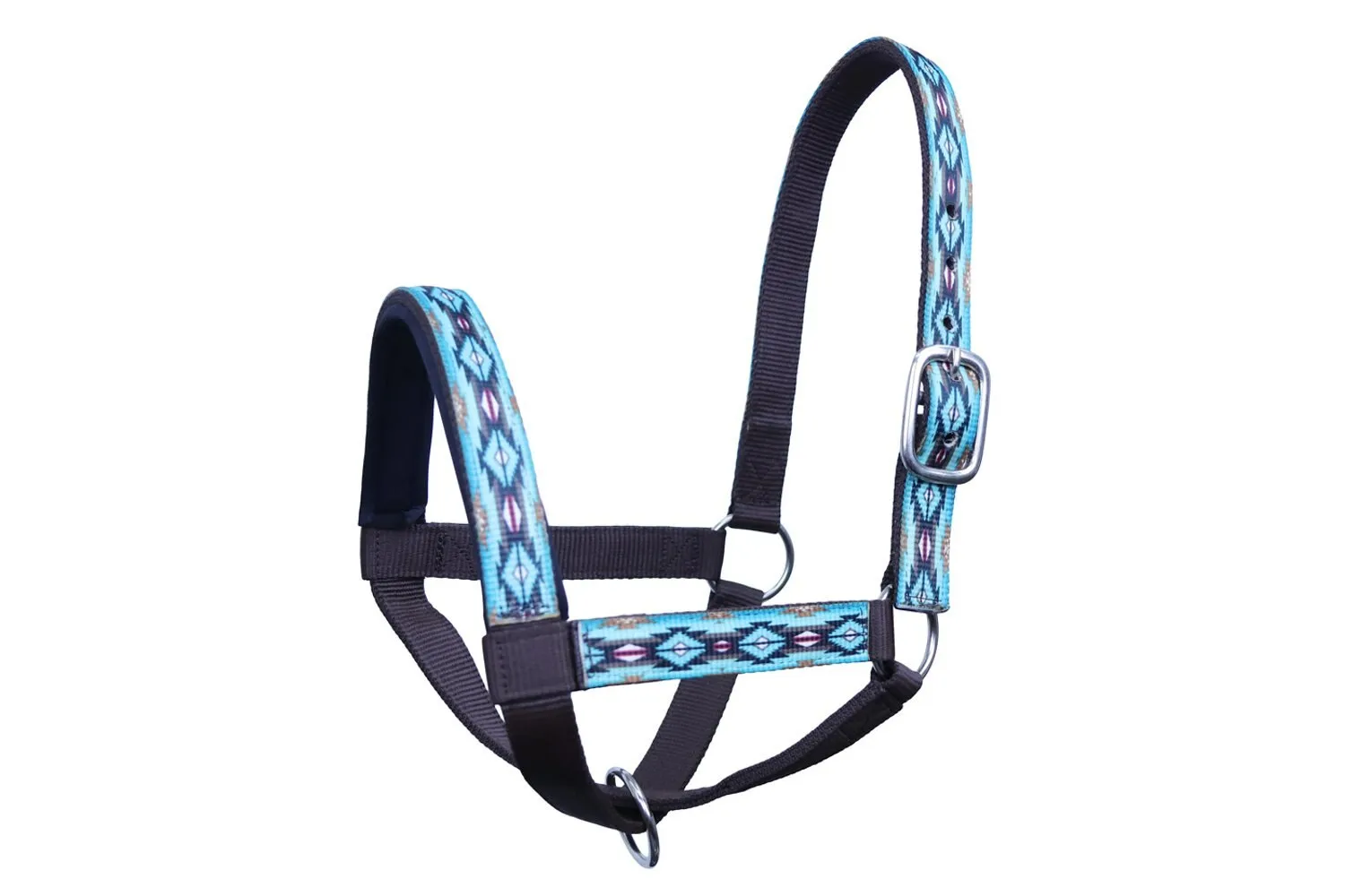 Tahoe Tack Nylon Overlay Llama Halter With Padded Noseband
