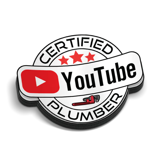 Yt Plumber Hard Hat Decal - 10 Pack