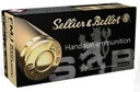 Sellier & Bellot Sb9mak 9x18makarov 95gr Full Metal Jacket 50 Per Box/20 Case Centerfire, Handgun Ammunition