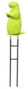 Birchwood Casey 48030 Ground Strike Prairie Chuck Pistol/rifle Rubber/metal Yellow Green Prairie Dog Illustration Impact Enhancement Motion