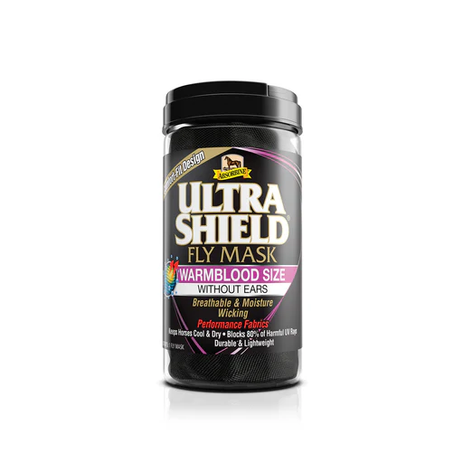 Absorbine Ultrashield Fly Mask Without Ears - Warmblood