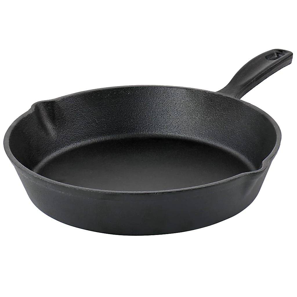 Oster Castaway Round Cast Iron Grill Pan 10 Black