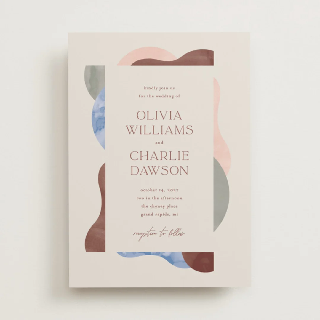 Deconstruct Wedding Invitations By Pixel And Hank