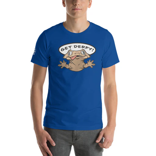 "get Derpy" T-shirt - True Royal/4xl