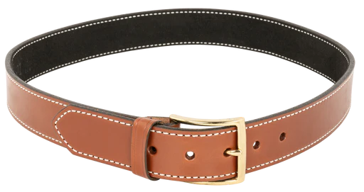 Desantis Gunhide Plain Lined Leather Belt, Tan 34-inch, 1.50-inch Wide, Suede Lined, Buckle, B12tl34z0