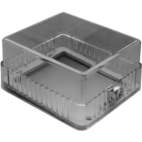 Tpi Plastic Thermostat Guard 5-1/4"w X 5-1/4"h X 3-1/4"d Opening Tg2