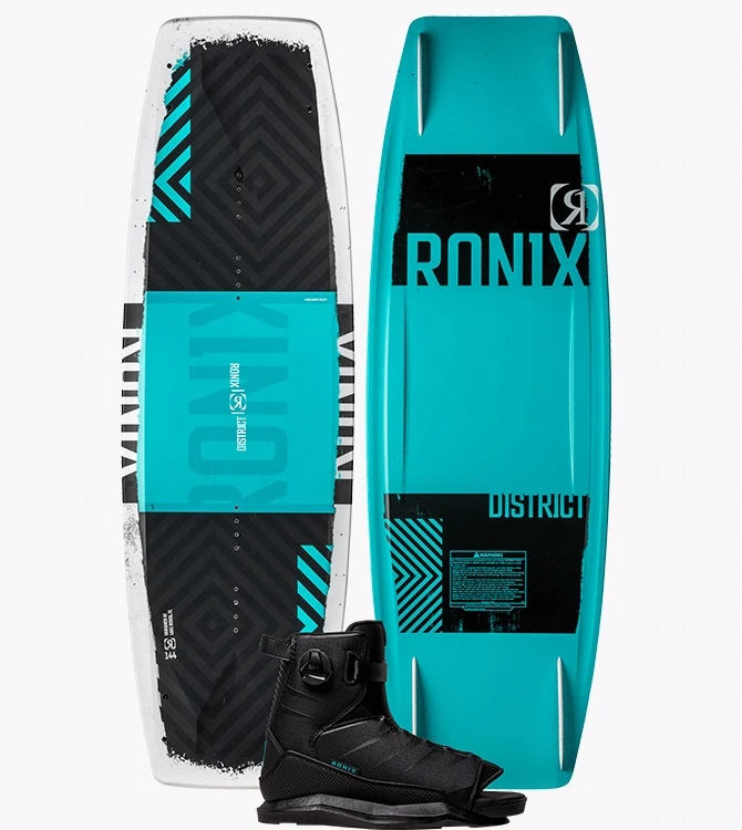 Ronix District Wakeboard Package - Divide/134/7.5-11.5