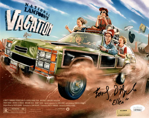 Beverly D'angelo Autographed Vacation Movie Poster 8x10 Photo Jsa Coa Signed