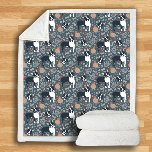 Cute Boston Terrier - Blanket V1 - 59.1"x78.7"