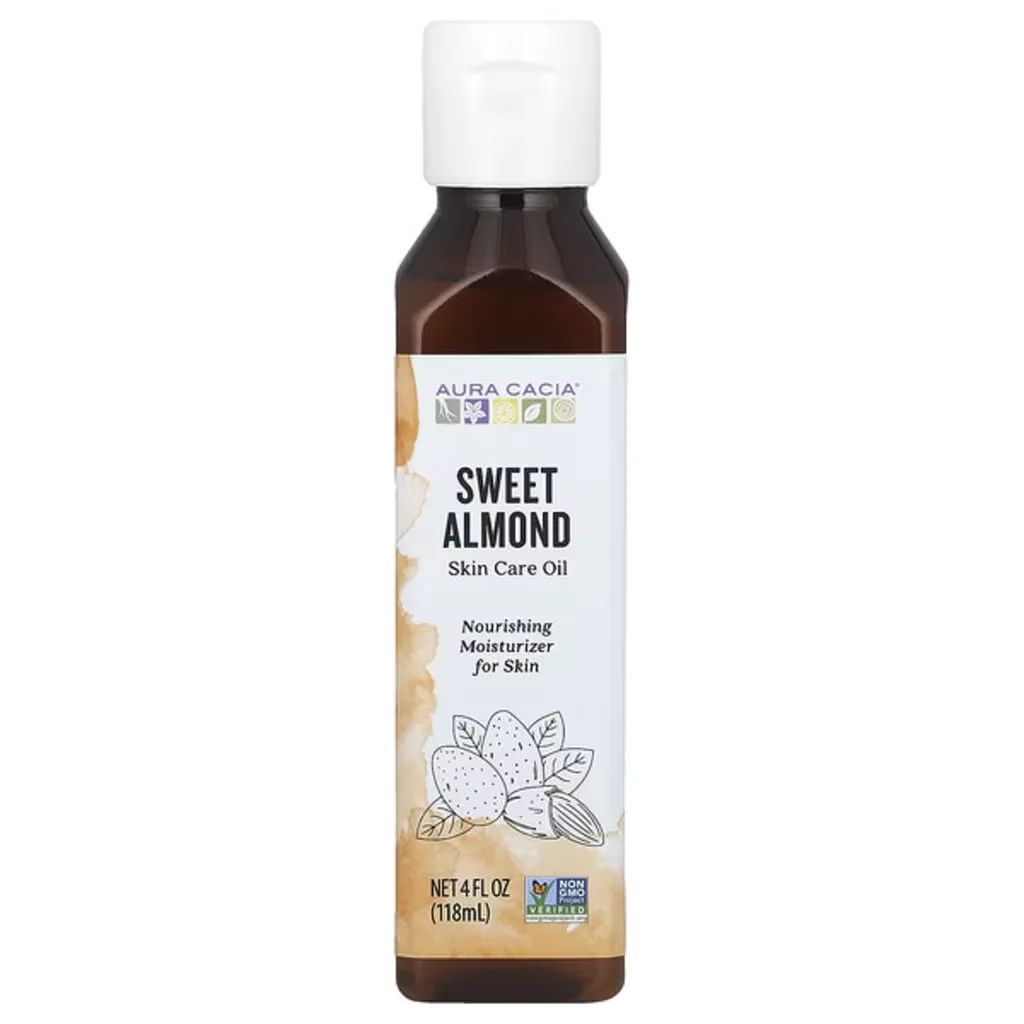 Aura Cacia Skin Care Oil, Sweet Almond