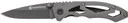 Smith & Wesson Ck400cp Skeletonized Folding Drop Point Plain Stainless Steel Blade Knife