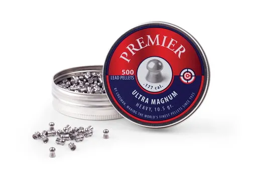 Crosman Premier Domed Pellet 177 Cal, 10.5 Grain, 500 Ct