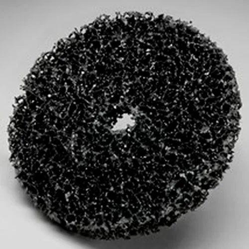 3m Scotch-brite Clean And Strip Disc 4 Inch X 1/2 Inch Silicon Carbide S Xcs - Pkg Qty 25