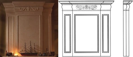 Regal Overmantel