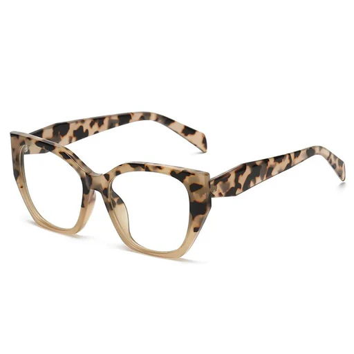 Fashion Anti-blue Light Glasses Women Computer Glasses Frame Retro Prescription Multifocal Glasses Single Vision Myopia