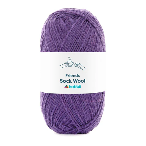 Friends Sock Wool - Purple Rain (70)
