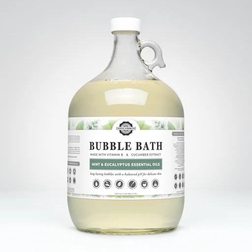 Bubble Bath | Mint Eucalyptus - Half Gallon Glass
