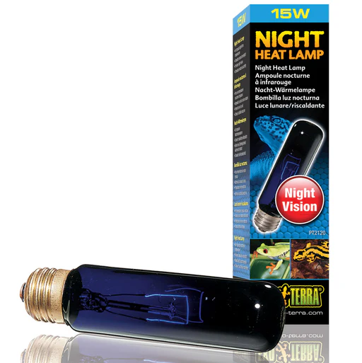 Exo Terra Night Glo Heat Lamp, 15w