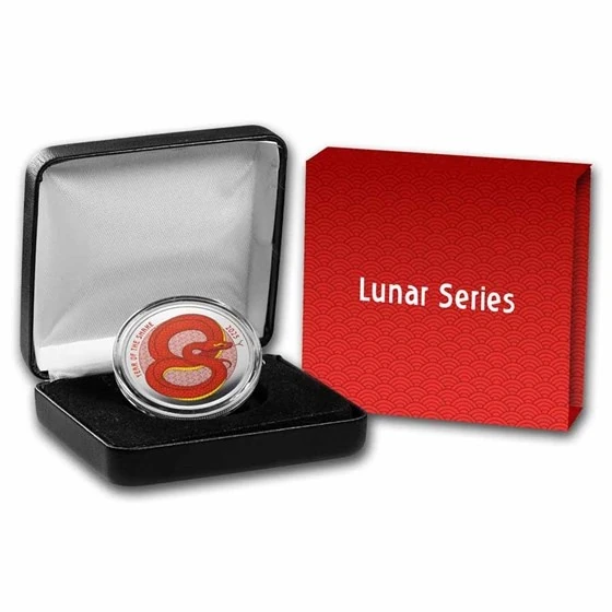 1 Oz Silver Colorized Proof - 2025 Year Of The Snake (series 2)