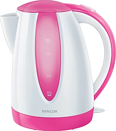 Sencor Swk1810wh Simple Electric Kettle, 1.8 Liter, Pink
