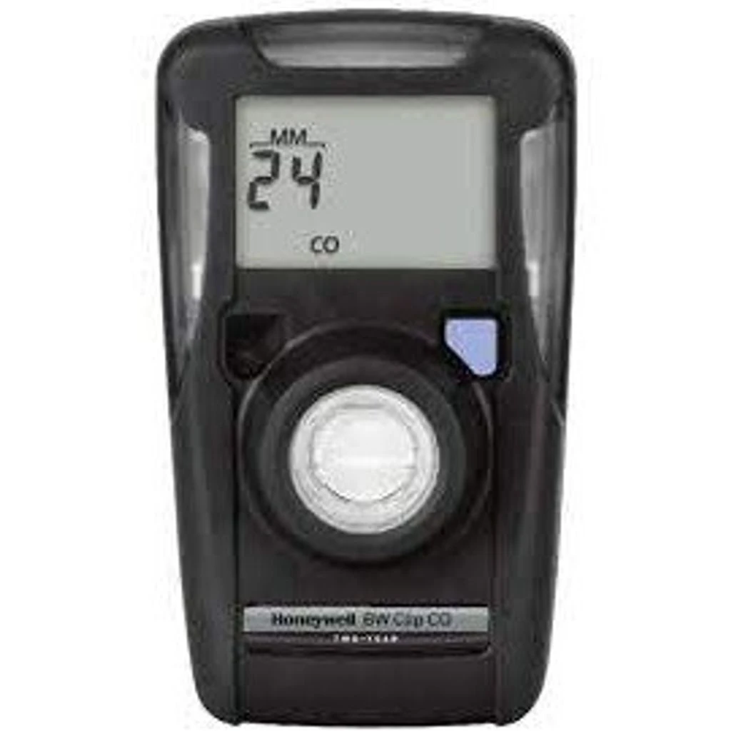 Honeywell Bw Clip Series Single-gas Detector, Co, 0 To 300 Ppm, Two-year